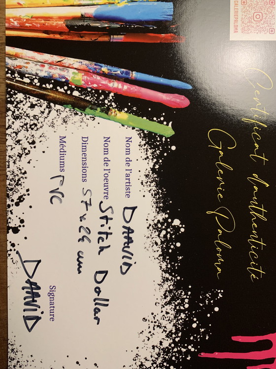 Image 1 of Kunstwerk: Stitch Dollar