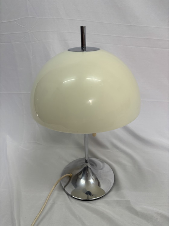 Image 1 of Vintage space age 'Mushroom' tafellamp Frank Bentler, Wila