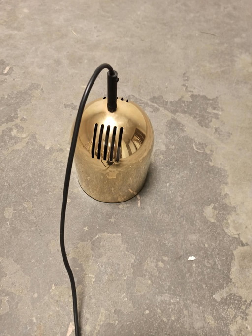 Suspension vintage couleur or / laiton