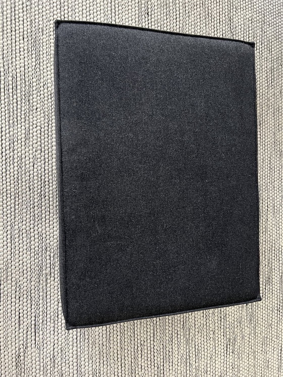 Image 1 of Hocker / footstool Bloq anthracite fabric