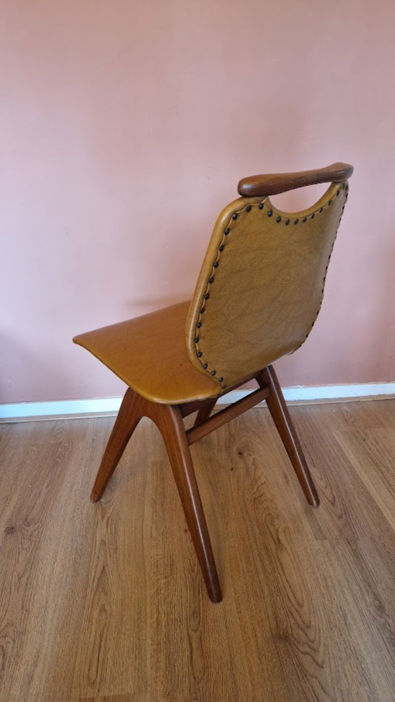 Image 1 of Silla Louis van Teeffelen Wébé Diseño holandés de mediados de siglo