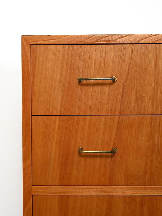 Image 1 of Scandinavian elm chest of drawers, 1950s
