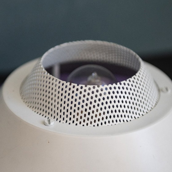 Image 1 of Lampes de plafond Jeka n° 3005-V, ensemble de 2 lampes en métal violet et blanc danois