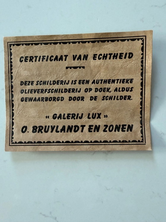 Image 1 of Gemälde von Blumen in einer Vase