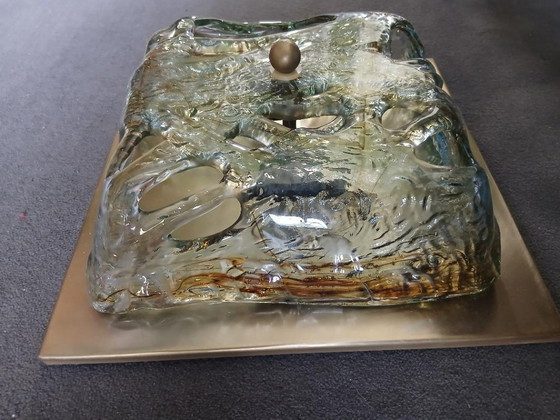 Image 1 of Vintage Style Mazzega Nason Murano Ceiling Light
