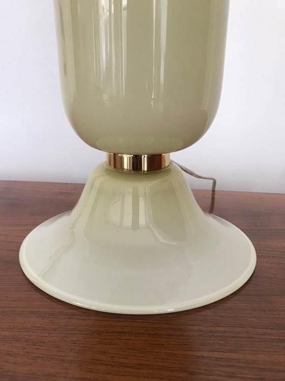 Table lamps Serie Anni Trenta for Venini, Murano, Italy, Brass (photo 7 of 10)