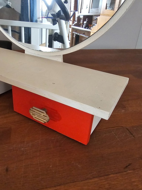 Image 1 of Table de toilette vintage Miroir de maquillage