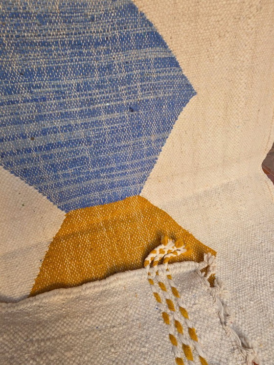 Image 1 of Tappeto marocchino Kilim a tessitura piatta 150 x 100 cm