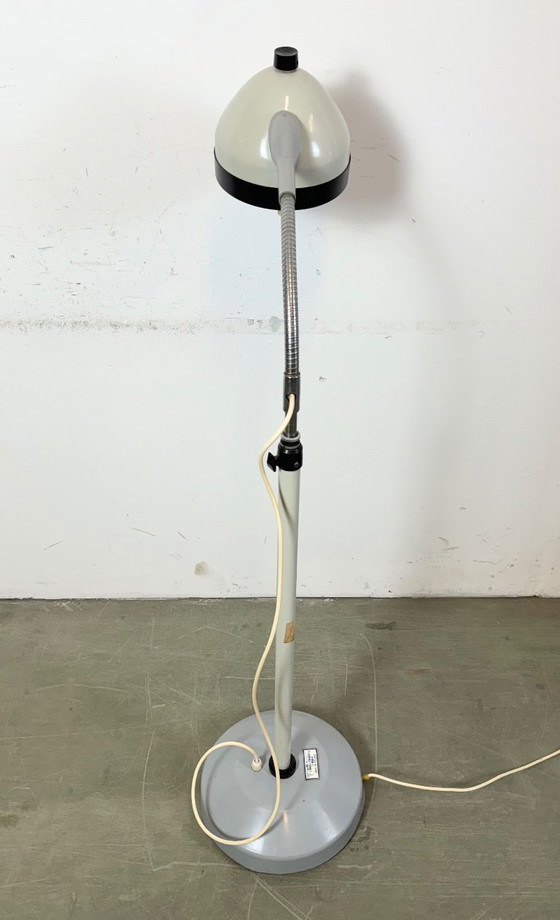 Image 1 of Vintage Medical Gooseneck Floor Lamp from Famed, 1970s