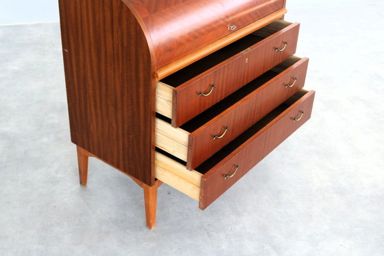 Image 1 of vintage Zweedse secretaire