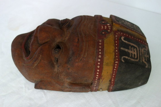 Image 1 of Maschera teatrale Nuo, Cina, XX secolo