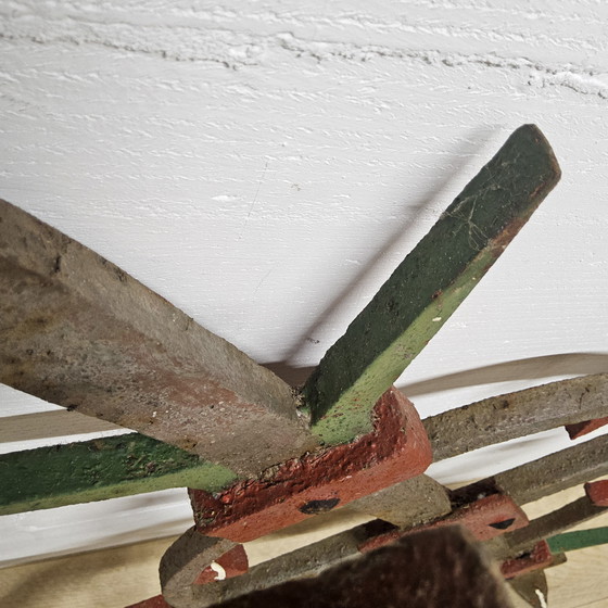 Image 1 of Antico ponte vittoriano in ferro battuto / recinzione / decorazione industriale / curiosità industriale (ciascuno)