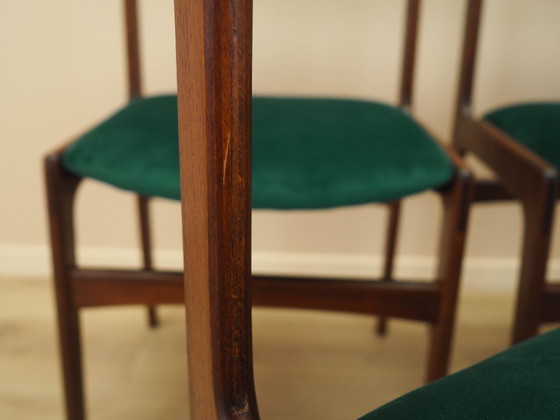 Image 1 of Set of six teak chairs, Danish design, 1970s, production: Denmark