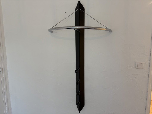Coat Rack 80 S Minimal Design Starck Memphis Bauhaus – kapstokken, Iron