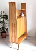 Vintage Midcentury Beech Cabinet Wall Cabinet