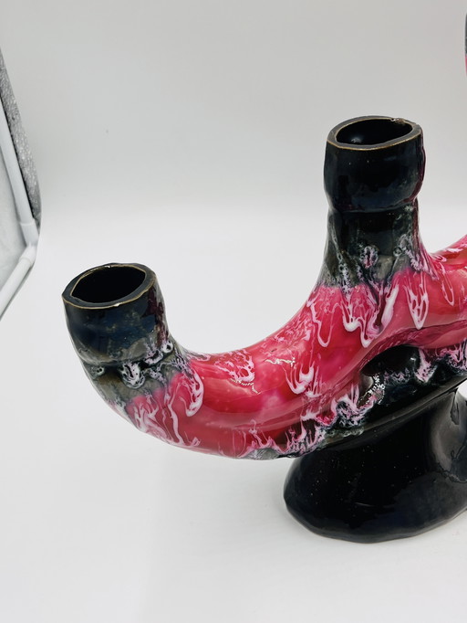 Vallauris candlestick duo