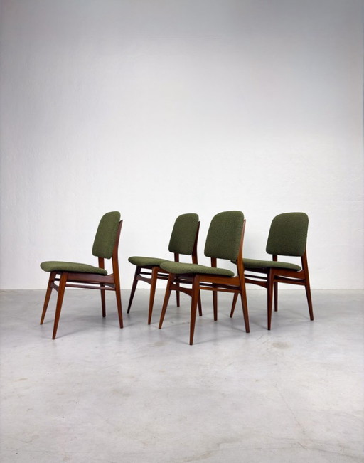 Ensemble de chaises de salle à manger 'Milaan' par Louis van Teeffelen pour Wébé