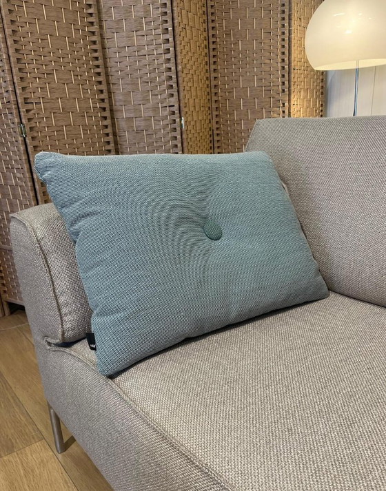 Image 1 of Coussin Hay Dot bleu clair comme neuf - MAINTENANT 35 €