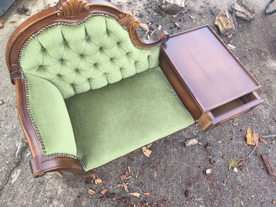 Image 1 of Telefonhocker im viktorianischen Stil