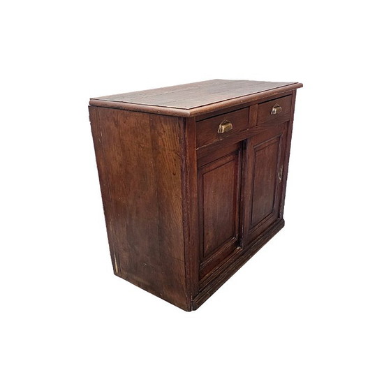 Buffet français ancien à portes coulissantes, seconde moitié du XIXe siècle – Buffet bas, Wood (photo 3 of 9)