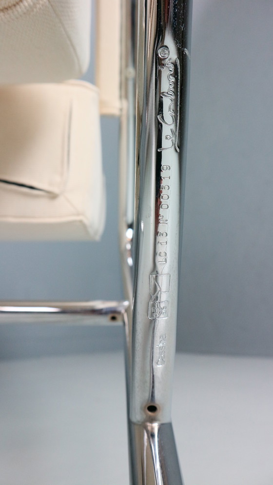 Image 1 of 2x Fauteuil Wagon Fumoir LC13 Le Corbusier, 1931