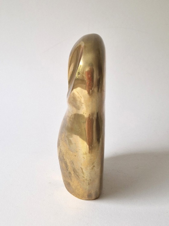 Caravell Design - Gufo in rame della misura più grande - Etichettato, Sculture, Ottone, Dorato (foto 7 di 10)