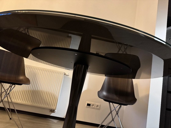 Image 1 of Poliform dining table - Flute design by Roberto Barbieri