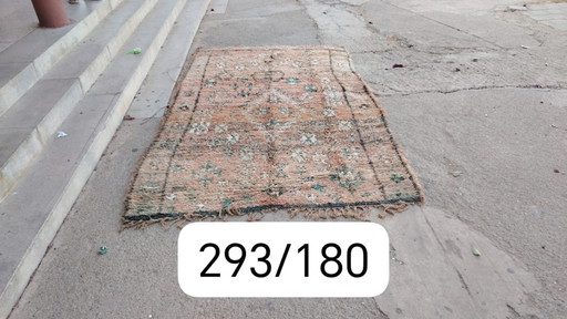 Handgeknoopt Berber kleed wol 293x180cm