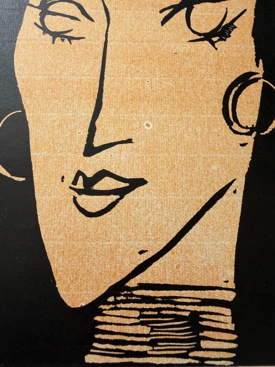 Image 1 of Alberto Manfredi - Aquarelles et Gravures, 1990, tentoonstellingsposter, Bouquinerie de L'Institut 12 Parijs
