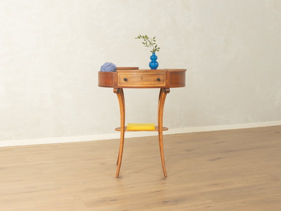 Eleganter Nähtisch, Biedermeier, um 1850 – Beistelltische, Holz (photo 5 of 14)