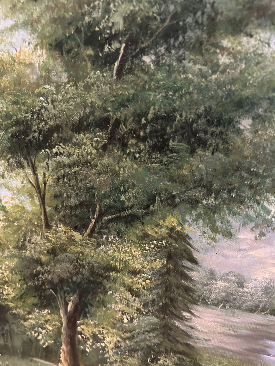 Image 1 of Olieverfschilderij William Hampton 