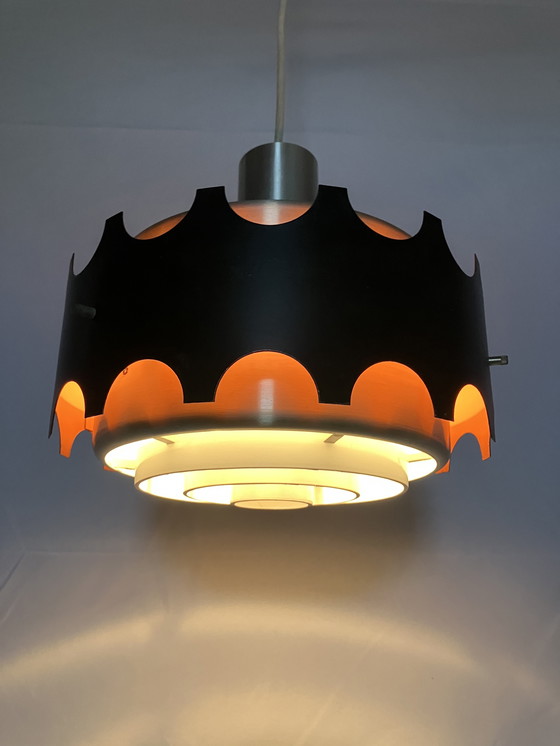 Image 1 of Lampada a sospensione vintage realizzata da VEB Leuchtenwerk nella DDR