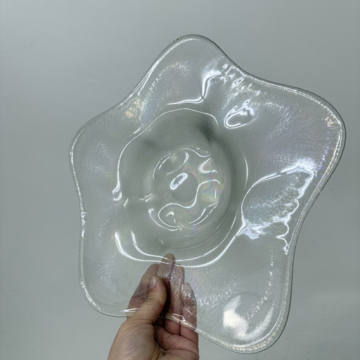 Antique Bowl Willem Jacob Rozendaal Voor Kristalunie Maastricht Coquille Schaal Plate