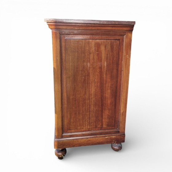 Image 1 of Klassieke Franse Louis Phillipe Buffetkast, kersenhout. Francfort des années 1920