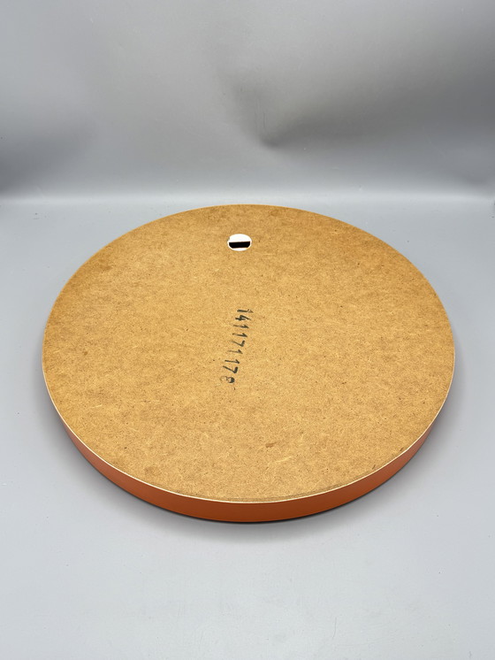 Image 1 of Specchio vintage Space Age - classico del design arancione degli anni '70