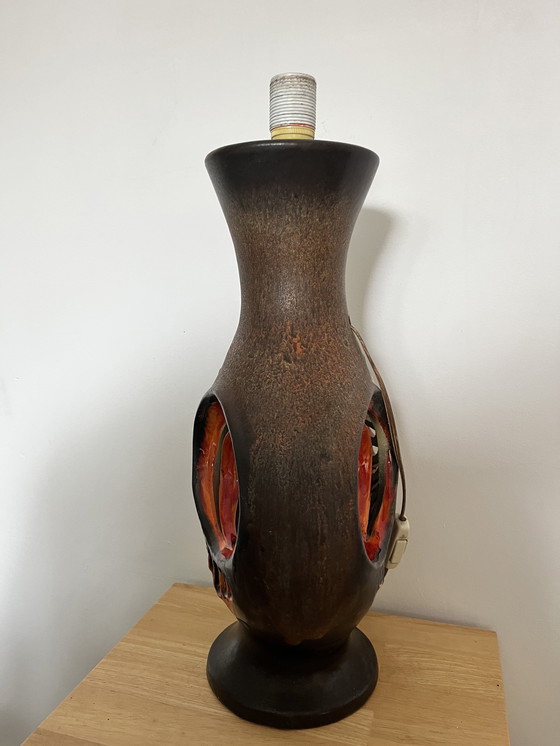 Image 1 of Fat Lava Walter Gerhards vintage lamp base