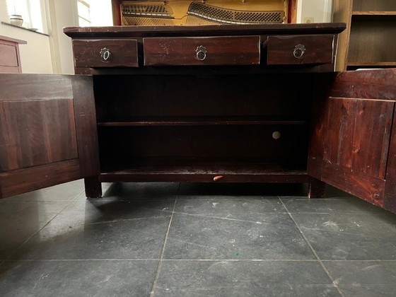 Image 1 of Colonial Teak Sideboard