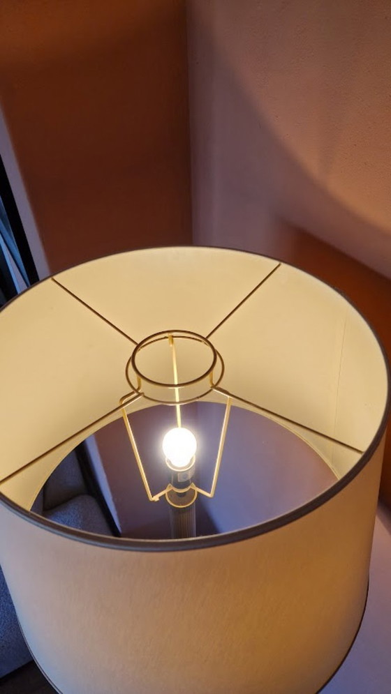 Image 1 of Lampada da terra vintage Herda in ottone