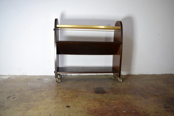 Image 1 of Vintage Side Table Coffee Table Serving Trolley 1960s