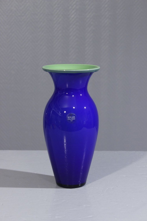 Anja Kjaer & Holmegaard – Vase „Isis“, postmodernes Design, Dänemark 1999