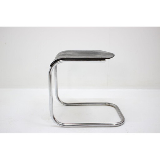 Vintage bauhaus stool in chrome by Mart Stam,1930