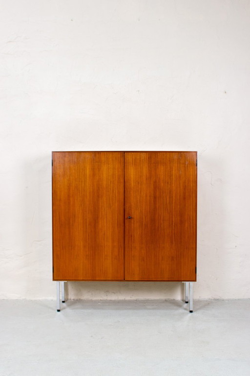 Vintage Walnut Highboard, 1960s