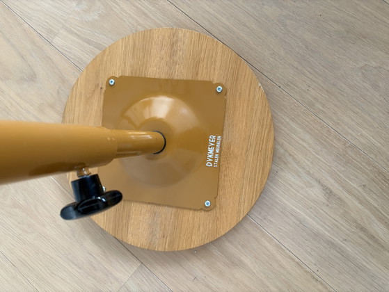 Image 1 of Dikmeyer Stahlhocker mit Eichensitzfläche