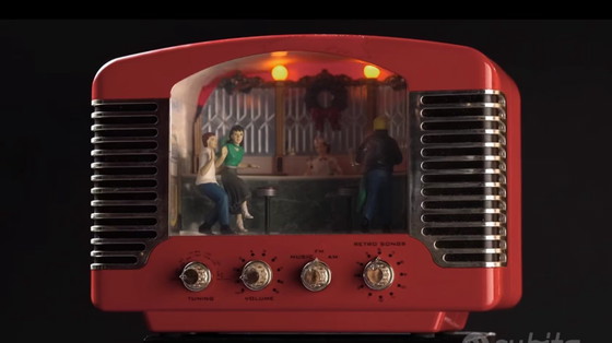 Image 1 of RADIO DANCE AT THE DINER Mr. CHRISTMAS AM FM 12 SONG WITH BOX