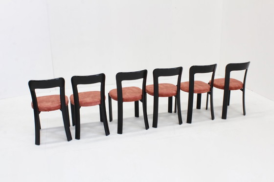 Image 1 of Vintage Bruno Rey dining chairs for Dietiker Switzerland 1970s, set of 6