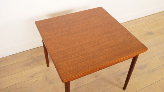 Image 1 of Compact vintage dining table | extendable | 1960s