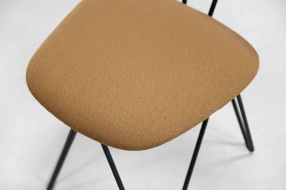 Model SM01 chair by Cees Braakman for Pastoe – Dining chairs, Wool, Metal, Modern (photo 5 of 7)