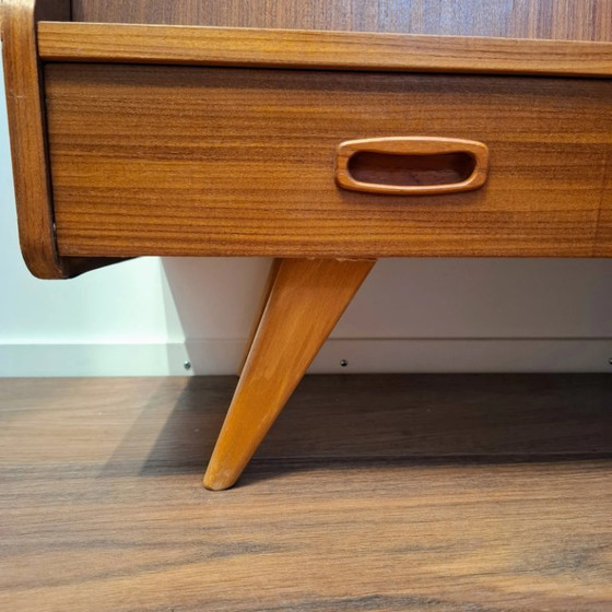Armoire Vintage Louis Van Teeffelen - Milieu du Siècle – Meubles de rangement, Wood (photo 8 of 8)