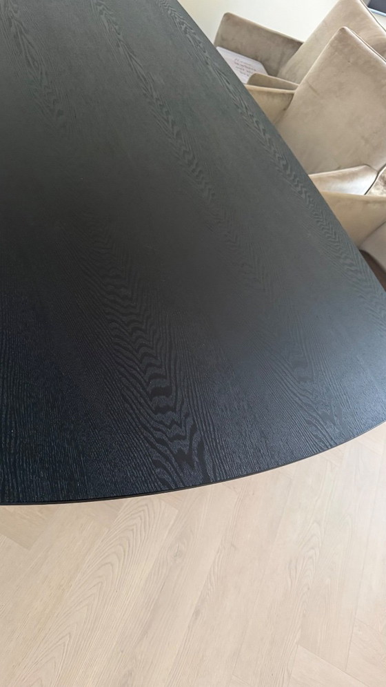 Beautiful Table 220x100 Steel Legs. 1 Year Old – Dining tables, Mdf (photo 6 of 6)
