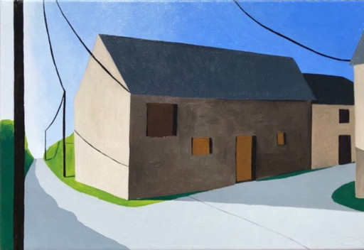 Oil on canvas stretcher. Format 35x24cm.